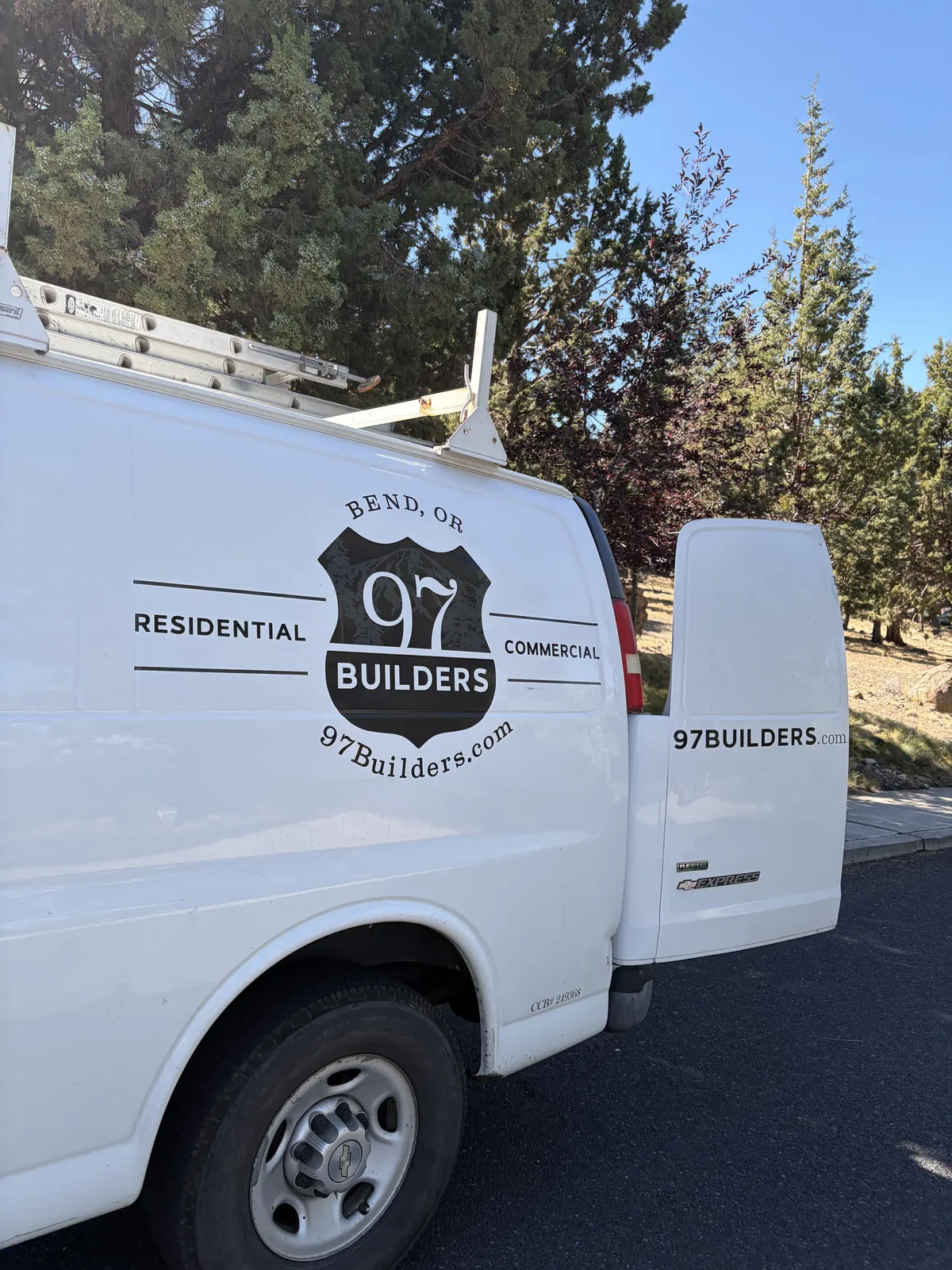 97 Builders van, Bend, Oregon